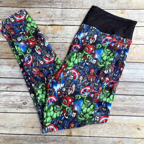 Leggings donna iron man hulk - leggings,