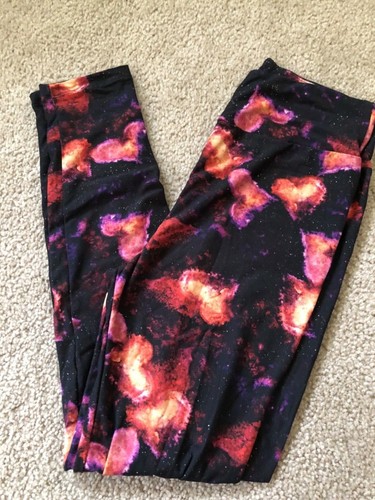 Leggings lularoe heart galaxy - lularoe,