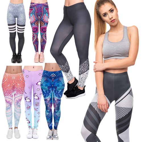 Leggings yoga lunghezza - lunghezza, intera