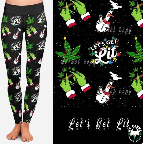 Leggings let get lit - leggings,
