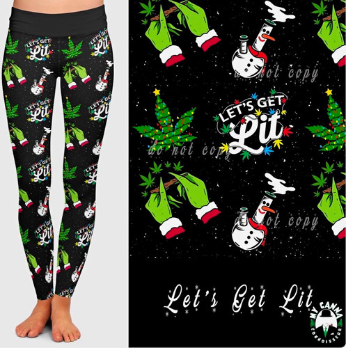 Leggings let get lit - get,