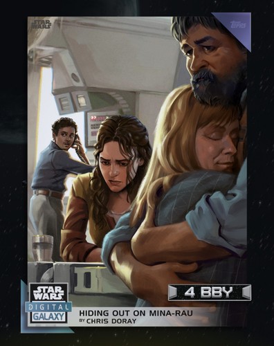 Topps star wars - card, 4