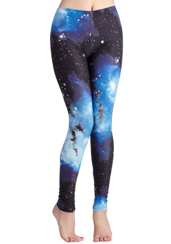Leggings sexy stampa universo