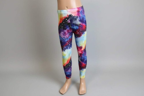 Leggings galaxy bambina - leggings,